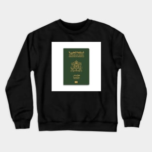 Morocco Passport Crewneck Sweatshirt